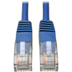 Tripp Lite N002-020-BL Cat5e 350 MHz Molded (UTP) Ethernet Cable (RJ45 M/M) PoE Blue 20 ft. (6.09 m)