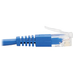 Tripp Lite N204-S20-BL-DN Down-Angle Cat6 Gigabit Molded Slim UTP Ethernet Cable (RJ45 Right-Angle Down M to RJ45 M) Blue 20 ft. (6.09 m)