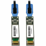 Tripp Lite N280-05M-28-BK series SFP28 to SFP28 25GbE Passive Twinax Copper Cable (M/M), SFP-H25G-CU1M Compatible, Black, 5 m (16.4 ft.)