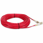 AddOn ADD-LC-LC-15M5OM4P-RD 15m LC (Male) to LC (Male) Red OM4 Duplex Plenum-Rated Fiber Patch Cable