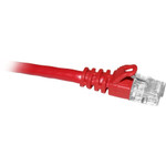 ENET C6-RD-6-ENC Cat6 Red 6 Foot Patch Cable with Snagless Molded Boot (UTP) High-Quality Network Patch Cable RJ45 to RJ45 - 6Ft