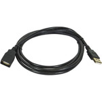 Monoprice 5433 6ft USB 2.0 A Male to A Female Extension 28/24AWG Cable (Gold Plated)