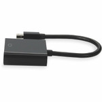 AddOn Q7X-00018-AO-5PK 5PK Microsoft Q7X-00018 Compatible Mini-DisplayPort 1.1 Male to HDMI 1.3 Female Black Adapters For Resolution Up to 2560x1600 (WQXGA)