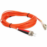 AddOn ADD-ST-LC-9M6MMF 9m LC (Male) to ST (Male) Orange OM1 Duplex Fiber OFNR (Riser-Rated) Patch Cable