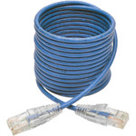 Tripp Lite N201-S06-BL Cat6 Gigabit Snagless Slim UTP Ethernet Cable (RJ45 M/M) PoE Blue 6 ft. (1.83 m)