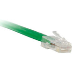 ENET C5E-GN-NB-7-ENC Cat5e Green 7 Foot Non-Booted (No Boot) (UTP) High-Quality Network Patch Cable RJ45 to RJ45 - 7Ft