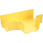 Panduit FRT6X4LYL FiberRunner Horizontal Tee - 6x4 - Yellow