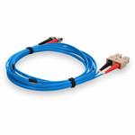 AddOn ADD-ST-SC-3M6MMF-BE 3m SC (Male) to ST (Male) Blue OM1 Duplex PVC Fiber Patch Cable