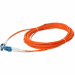 AddOn ADD-LC-LC-3M9SMF-OE 3m LC (Male) to LC (Male) Orange OS2 Duplex Fiber OFNR (Riser-Rated) Patch Cable