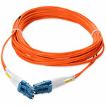 AddOn ADD-LC-LC-3M9SMF-OE 3m LC (Male) to LC (Male) Orange OS2 Duplex Fiber OFNR (Riser-Rated) Patch Cable