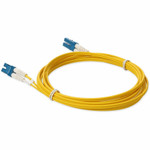 AddOn ADD-LC-LC-1M9SMFLZ 1m LC (Male) to LC (Male) Yellow OS2 Duplex Fiber LSZH-Rated Patch Cable