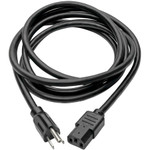 Tripp Lite Computer Power Cord NEMA 5-15P to C13 Heavy-Duty 15A 125V 14 AWG 12 ft. (3.66 m) Black