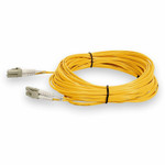 AddOn ADD-LC-LC-15M5OM4-YW-TAA Fiber Optic Duplex Patch Network Cable