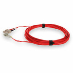 AddOn ADD-SC-LC-4M5OM4-RD 4m LC (Male) to SC (Male) Red OM4 Duplex Fiber OFNR (Riser-Rated) Patch Cable