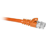 ENET C6-OR-8-ENC Cat6 Orange 8 Foot Patch Cable with Snagless Molded Boot (UTP) High-Quality Network Patch Cable RJ45 to RJ45 - 8Ft