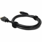 AddOn HDMIHSMM15-5PK 5PK 15ft HDMI 1.4 Male to HDMI 1.4 Male Black Cables Which Supports Ethernet Channel For Resolution Up to 4096x2160 (DCI 4K)