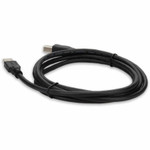 AddOn USB3EXTAB1 1ft USB 3.0 (A) Male to USB 3.0 (B) Male Black Cable