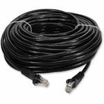 AddOn ADD-100FCAT6-BK 100ft RJ-45 (Male) to RJ-45 (Male) Black Cat6 UTP PVC Copper Patch Cable