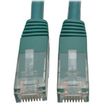 Tripp Lite N200-005-GN Cat6 Gigabit Molded (UTP) Ethernet Cable (RJ45 M/M) PoE Green 5 ft. (1.52 m)