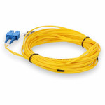 AddOn ADD-ST-SC-1M9SMF 1m SC (Male) to ST (Male) Yellow OS2 Duplex Fiber OFNR (Riser-Rated) Patch Cable