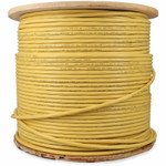 AddOn ADD-CAT6ABULK1K-YW 1000ft Non-Terminated Yellow Cat6A UTP PVC Copper Patch Cable