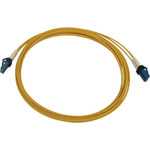 Tripp Lite N370X-03M 400G Duplex Singlemode 9/125 OS2 Switchable Fiber Optic Cable (LC/UPC M/M) LSZH Yellow 3 m (9.8 ft.)