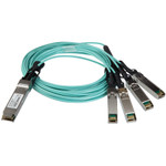 StarTech QSFP4X10GAO3 AOC Breakout Cable for QSFP-4X10G-AOC3M - 3m 40G 1x QSFP+ to 4x SFP+ AOC Cable 40GbE QSFP+ Active Optical Fiber 9.84ft