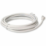 AddOn ADD-2FCAT6A-WE 2ft RJ-45 (Male) to RJ-45 (Male) Straight White Cat6A UTP PVC Copper Patch Cable