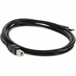 AddOn USBEXTAB10 10ft USB 2.0 (A) Male to USB 2.0 (B) Male Black Cable