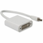 AddOn 0B47090-AO 0B47090 Compatible Mini-DisplayPort 1.1 Male to DVI-I (29 pin) Female White Adapter For Resolution Up to 2560x1600 (WQXGA)