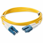 AddOn ADD-LC-LC-6M9SMFP 6m LC (Male) to LC (Male) Yellow OS2 Duplex Fiber Plenum-Rated Patch Cable