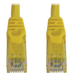 Tripp Lite N261-010-YW Cat6a 10G Snagless Molded UTP Ethernet Cable (RJ45 M/M), PoE, Yellow, 10 ft. (3.1 m)