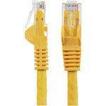 StarTech N6PATCH3YL 3ft CAT6 Ethernet Cable - Yellow Snagless Gigabit - 100W PoE UTP 650MHz Category 6 Patch Cord UL Certified Wiring/TIA