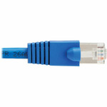 Tripp Lite N272-F07-BL Cat8 40G Snagless SSTP Ethernet Cable (RJ45 M/M), PoE, Blue, 7 ft. (2.1 m)