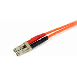 StarTech FIBLCST3 3m Fiber Optic Cable - Multimode Duplex 62.5/125 - LSZH - LC/ST - OM1 - LC to ST Fiber Patch Cable