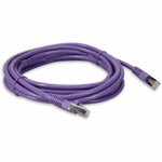 AddOn ADD-19FCAT6S-PE 19ft RJ-45 (Male) to RJ-45 (Male) Purple Cat6 Straight Shielded Twisted Pair PVC Copper Patch Cable