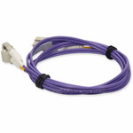 AddOn ADD-LC-LC-1M6MMF-PE-TAA Fiber Optic Duplex Patch Network Cable