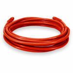 AddOn ADD-19FCAT6S-OE 19ft RJ-45 (Male) to RJ-45 (Male) Orange Cat6 Straight Shielded Twisted Pair PVC Copper Patch Cable