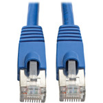 Tripp Lite N262-012-BL Cat6a 10G Snagless Shielded STP Ethernet Cable (RJ45 M/M) PoE Blue 12 ft. (3.66 m)