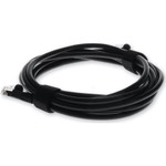 AddOn ADD-2FCAT5E-BK 2ft RJ-45 (Male) to RJ-45 (Male) Straight Black Cat5e UTP PVC Copper Patch Cable