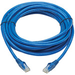 Tripp Lite N201P-020-BL Cat6 Gigabit Snagless Molded UTP Ethernet Cable (RJ45 M/M) PoE CMR-LP Blue 20 ft. (6.09 m)