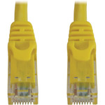 Tripp Lite N261-005-YW Cat6a 10G Snagless Molded UTP Ethernet Cable (RJ45 M/M), PoE, Yellow, 5 ft. (1.5 m)