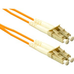 ENET LC2-50-3M-ENC 3M LC/LC Duplex Multimode 50/125 OM2 or Better Orange Fiber Patch Cable 3 meter LC-LC Individually Tested