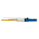 Tripp Lite N381C-03M 400G Duplex Singlemode 9/125 OS2 Fiber Optic Cable (CS-UPC/CS-UPC) Round LSZH Jacket Yellow 3 m