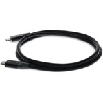 AddOn USB31EXTCC1M 1m USB 3.1 (C) Male to Male Black Cable