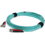 AddOn ADD-ST-ST-10M5OM4-TAA Fiber Optic Duplex Patch Network Cable