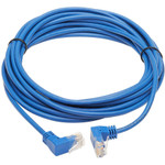 Tripp Lite N204-S20-BL-UD Up/Down-Angle Cat6 Gigabit Molded Slim UTP Ethernet Cable (RJ45 Up-Angle M to RJ45 Down-Angle M) Blue 20 ft. (6.09 m)