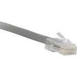 ENET C5E-GY-NB-2-ENC Cat5e Gray 2 Foot Non-Booted (No Boot) (UTP) High-Quality Network Patch Cable RJ45 to RJ45 - 2Ft