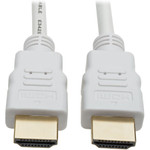 Tripp Lite P568-016-WH High-Speed HDMI Cable Gripping Connectors 4K @30Hz (M/M) White 16 ft. (4.88 m)