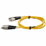 AddOn ADD-FC-FC-5M9SMF 5m FC (Male) to FC (Male) Yellow OS2 Duplex Fiber OFNR (Riser-Rated) Patch Cable